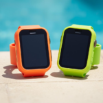 Digital sicher: Schwimmflügel fürs Handy dieses bild ist ki generiert (2)