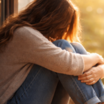 thoughtful woman in soft minimalist setting (1)